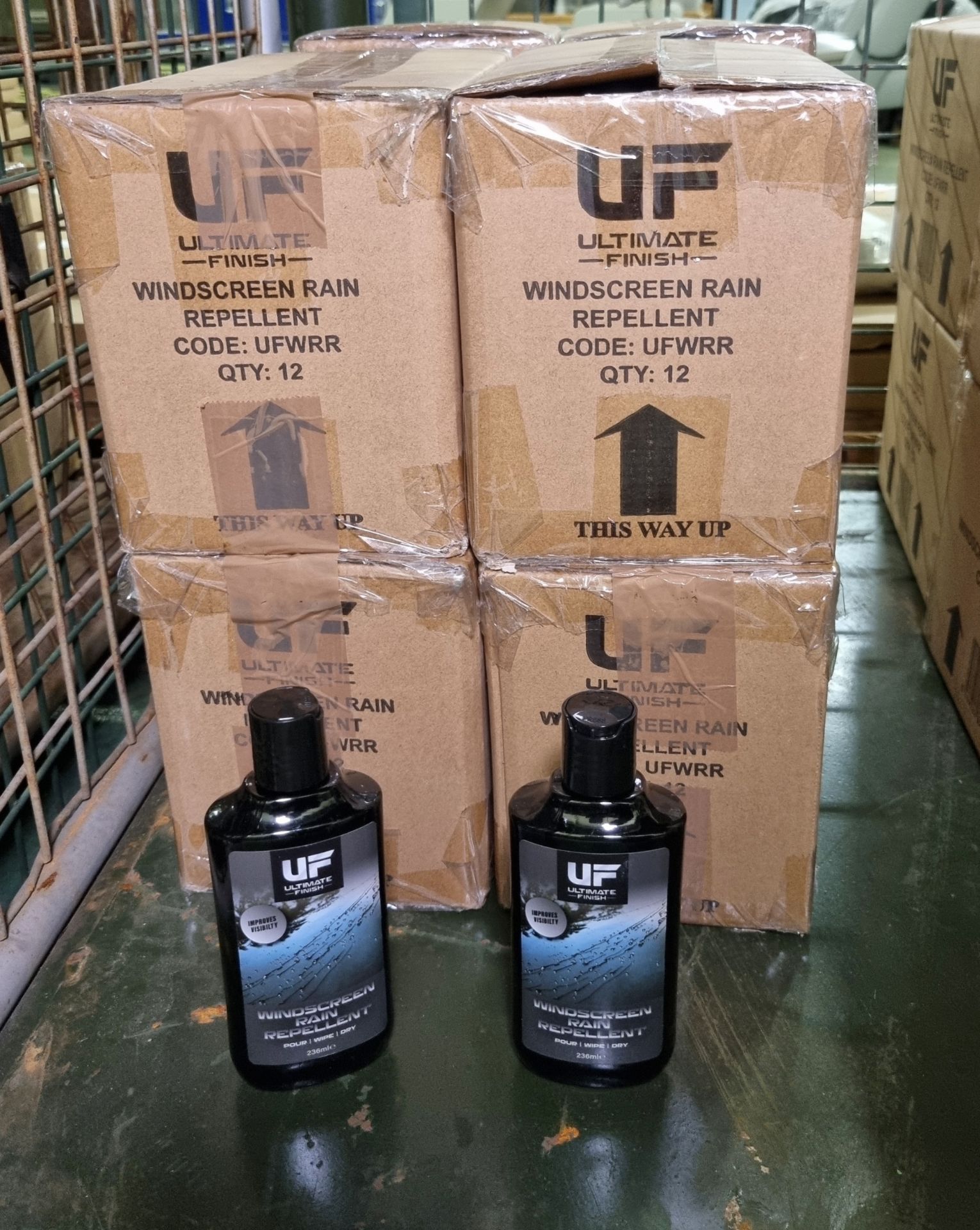 96x bottles of Ultimate Finish windscreen rain repellent - 236ml - Image 2 of 5