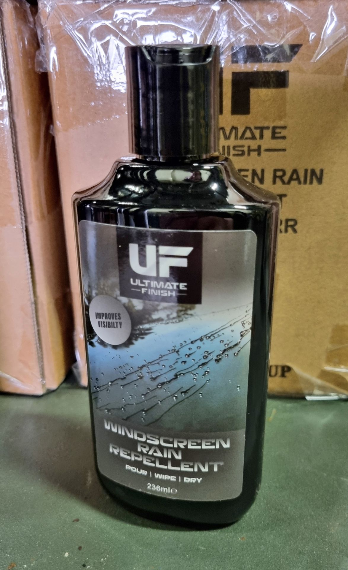 96x bottles of Ultimate Finish windscreen rain repellent - 236ml - Image 5 of 6