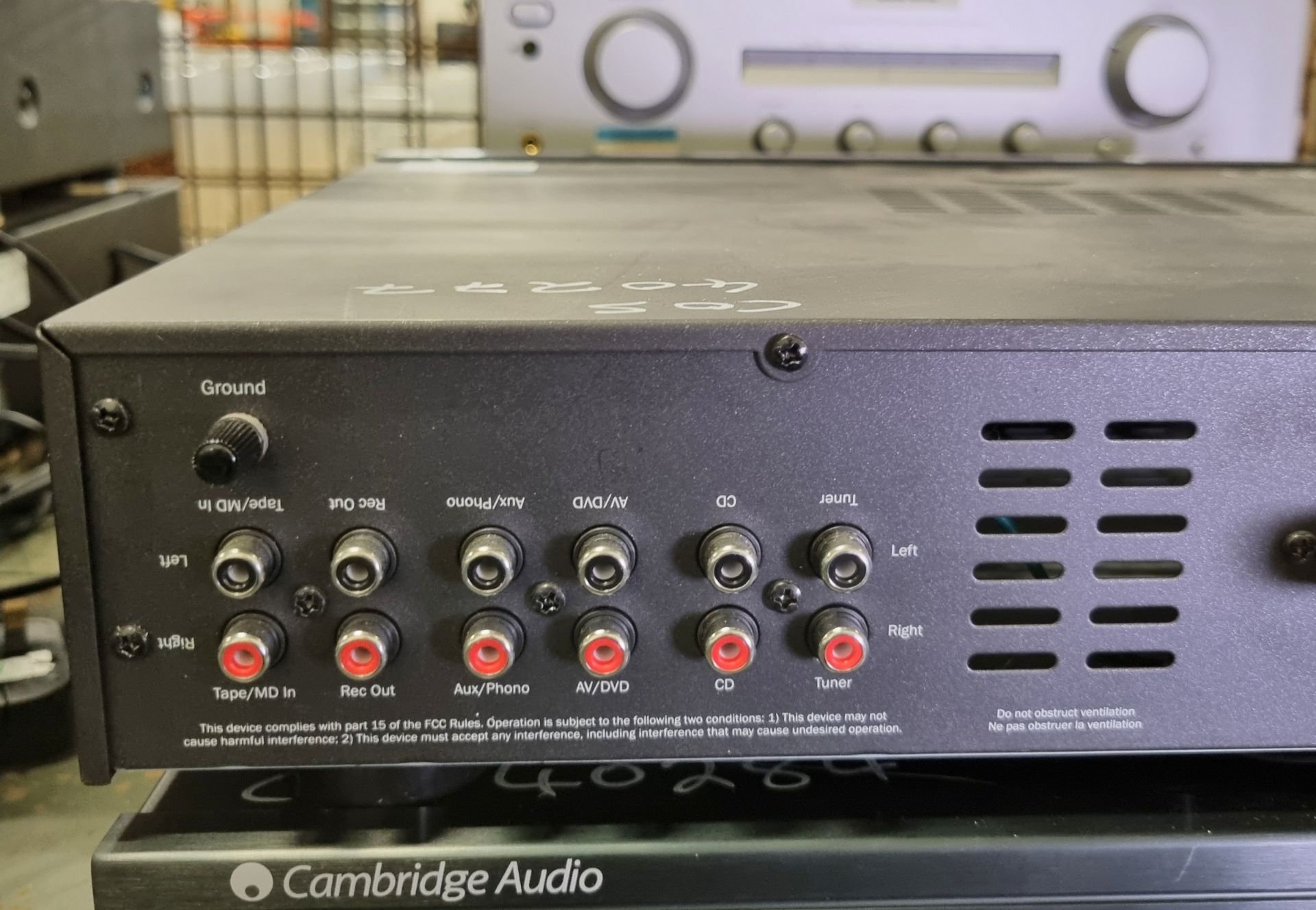 2x Cambridge Audio A1 V3.0 integrated amplifiers & 2x Sony TA-FE370 integrated stereo amplifiers - Image 5 of 6