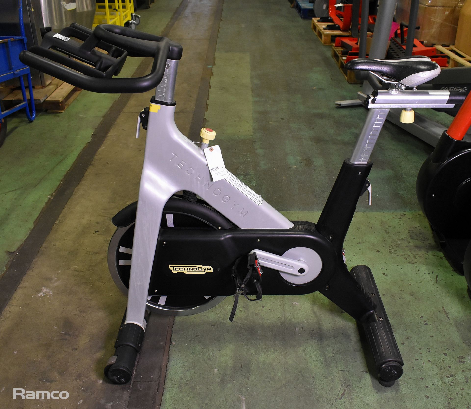 TechnoGym Group cycle spinning bike