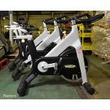 3x TechnoGym Group cycle spinning bikes