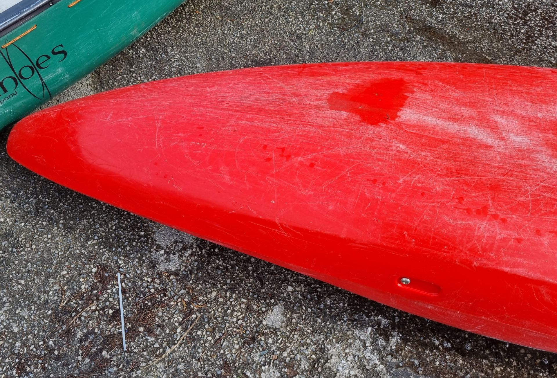 Dagger Katana polyethylene kayak - red - W 3200 x D 660 x H 420mm - Image 7 of 8