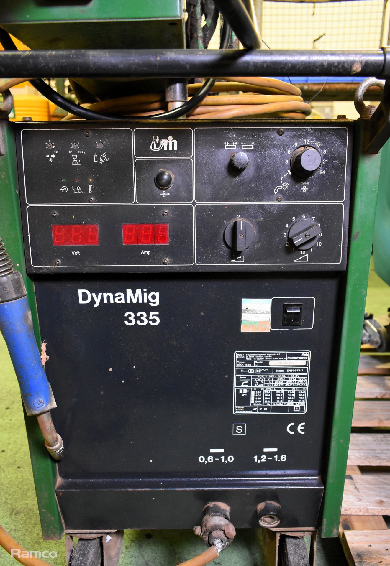 Migatronic DynaMig 335 mig welding machine - Image 3 of 6