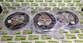 30x Makita P-24468 300mm C24R bf stone cutting discs