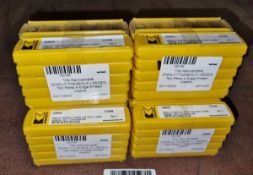 6x sets of Kennametal DNGU11T324ENLFJ 25DEG Top Rake 4 Edge thread inserts - 10 packs per set