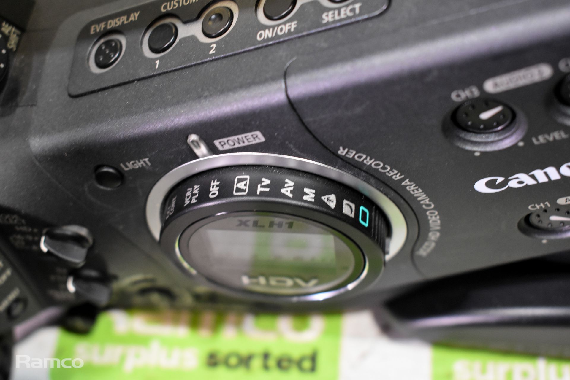 Canon XLH1 HDV 3CCD HD video camera recorder - Image 18 of 18