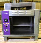 Rowlett Rutland 1400-RT/3P stainless steel rotary toaster - 440V - W 500 x D 620 x H 540mm