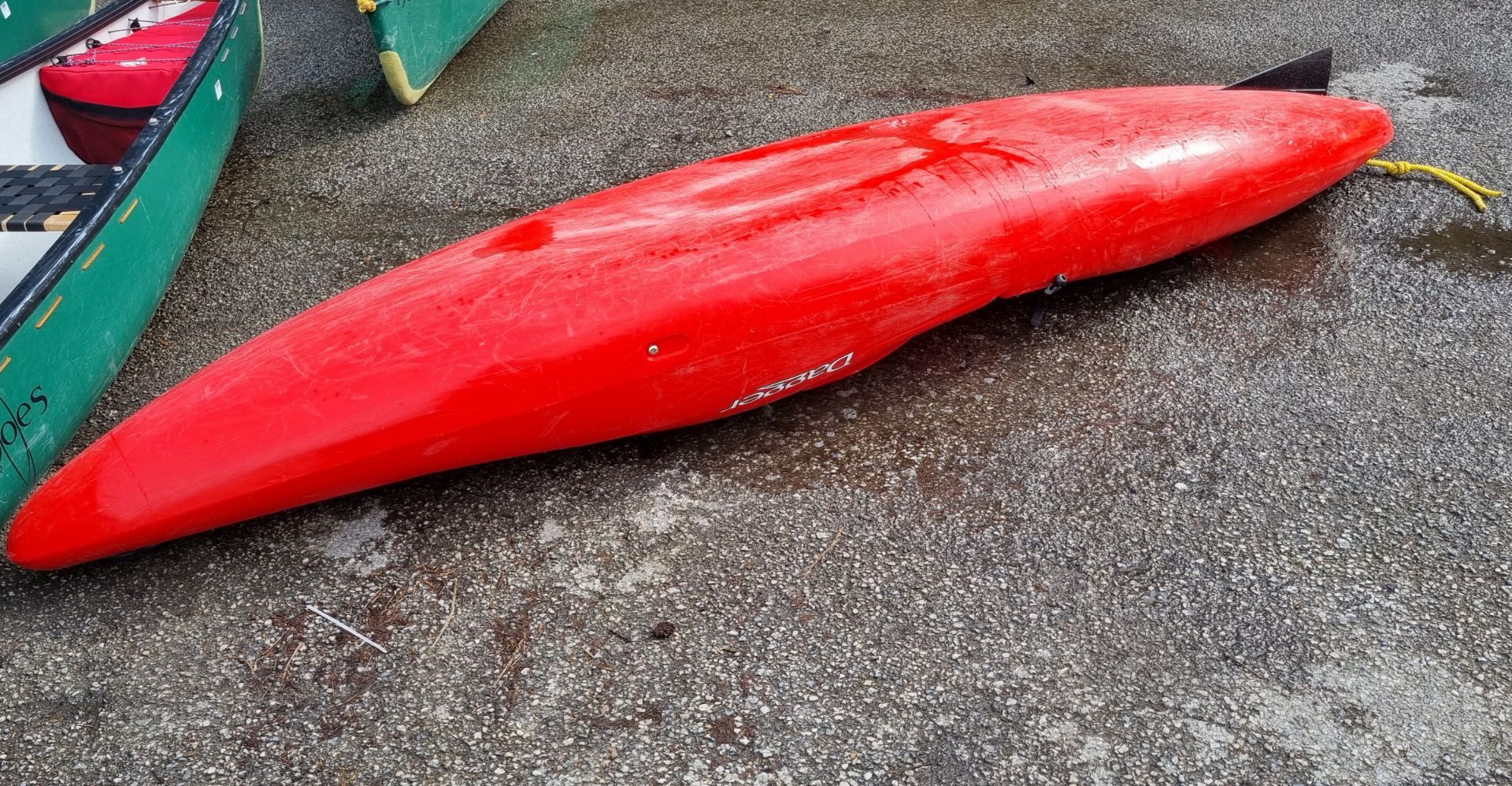 Dagger Katana polyethylene kayak - red - W 3200 x D 660 x H 420mm - Image 5 of 8