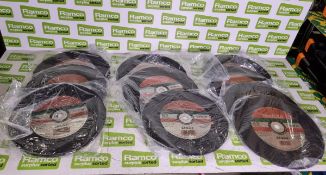 10x Makita P-24468 300mm C24R bf stone cutting discs