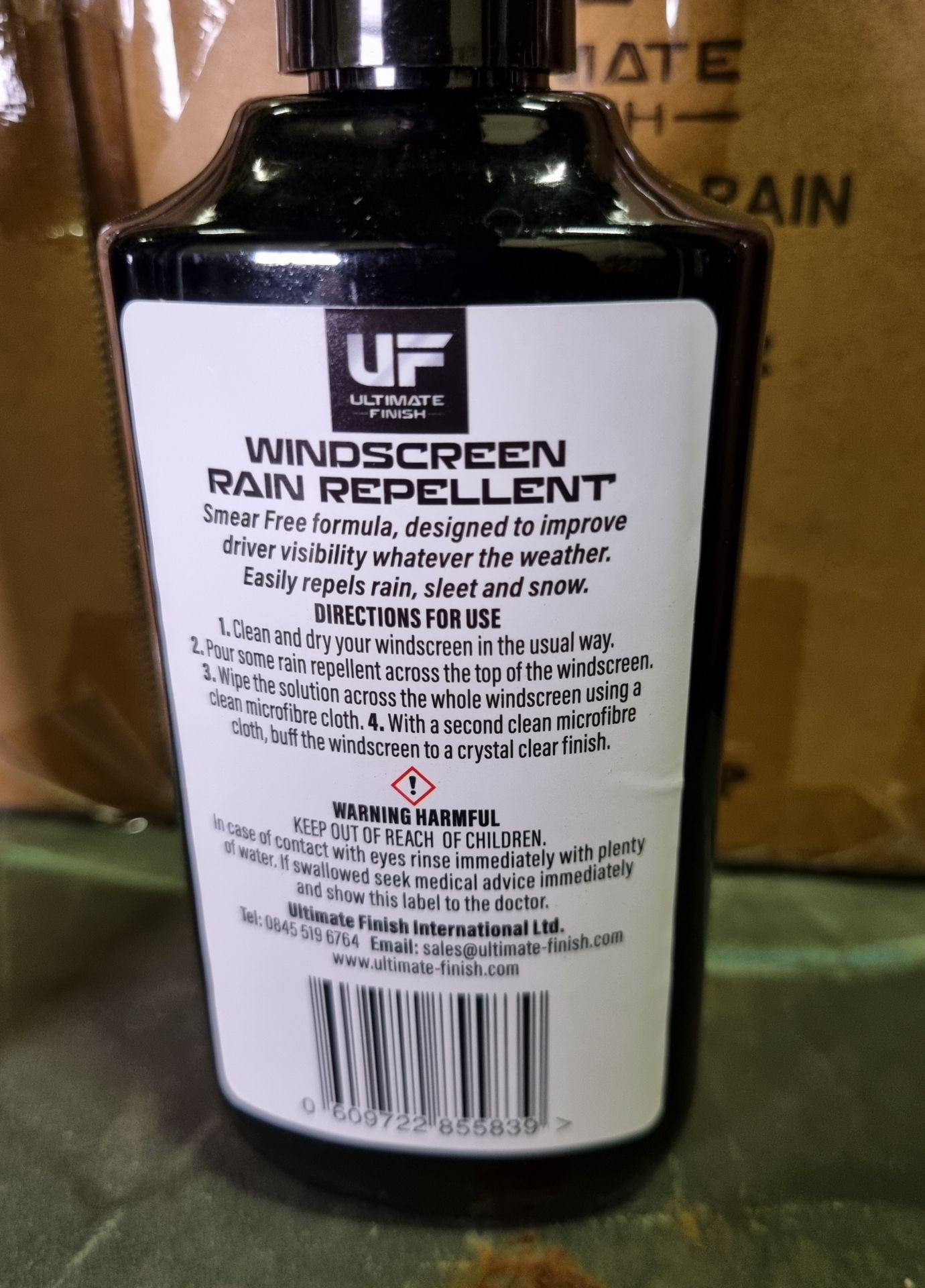 96x bottles of Ultimate Finish windscreen rain repellent - 236ml - Image 6 of 6