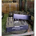 Pioneer DJM-500 DJ mixer, Pioneer DJM-700 professional mixer, Pioneer DJM-800 professional mixer