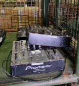 Pioneer DJM-500 DJ mixer, Pioneer DJM-700 professional mixer, Pioneer DJM-800 professional mixer