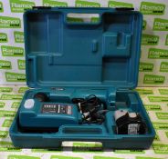 Makita DA312D cordless angle drill with charger, battery and case