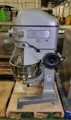 Metcalfe SP-40HI 3-speed 40 litre planetary mixer - 400V - 3ph - 2020 model