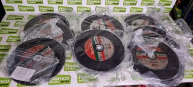 18x Makita P-24468 300mm C24R bf stone cutting discs