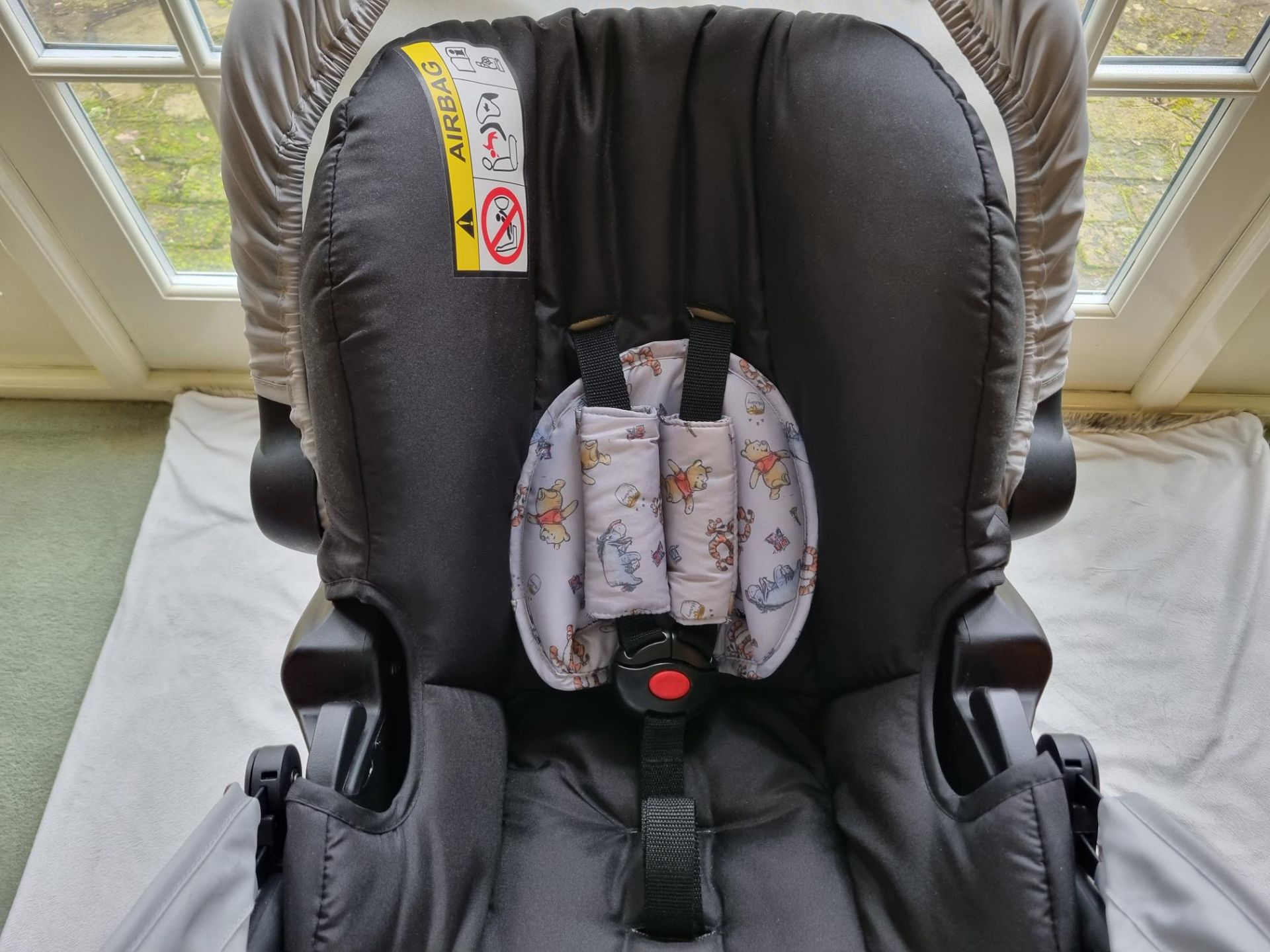Hauck Disney Pushchair Travel System, Highchair, Tommee Tippee bottle warmer and case, playmat, toys - Image 11 of 24
