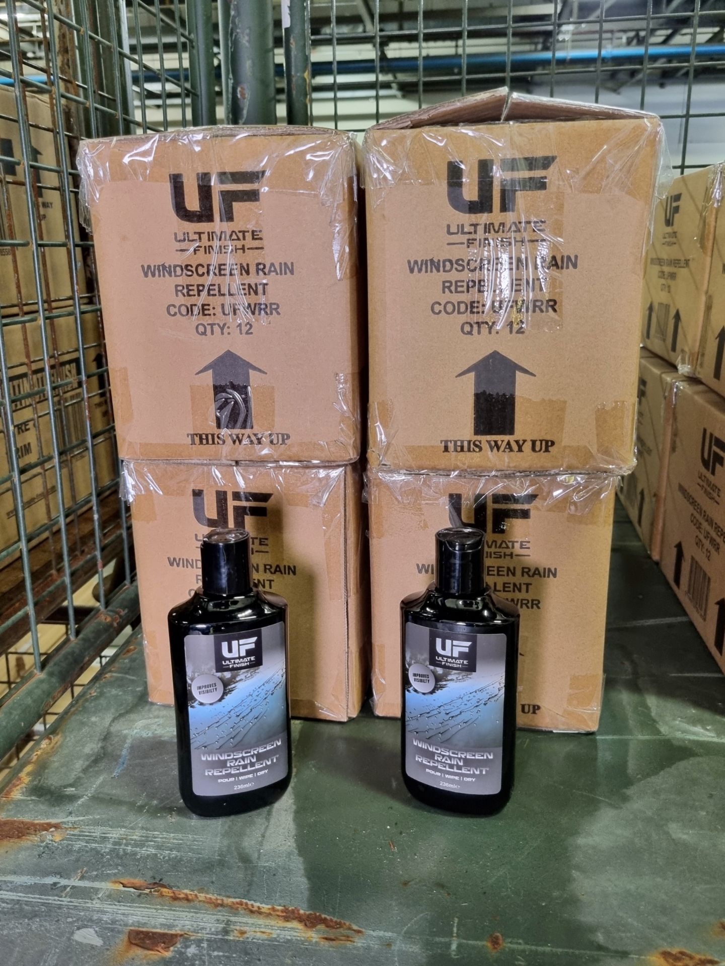 96x bottles of Ultimate Finish windscreen rain repellent - 236ml - Image 2 of 6