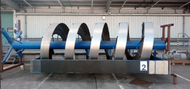 AmbaFlex SpiralVeyor – 2015 – has been in storage for 12 months – includes rolling trolley