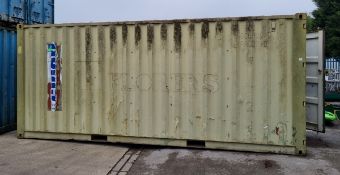 20ft shipping container - 20 x 8 x 8ft