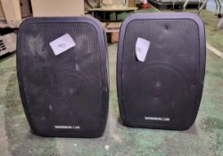 2x Work Pro CA Neo 80i loudspeakers