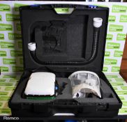 Drager x-plore 8500 breathing air equipment in carry case