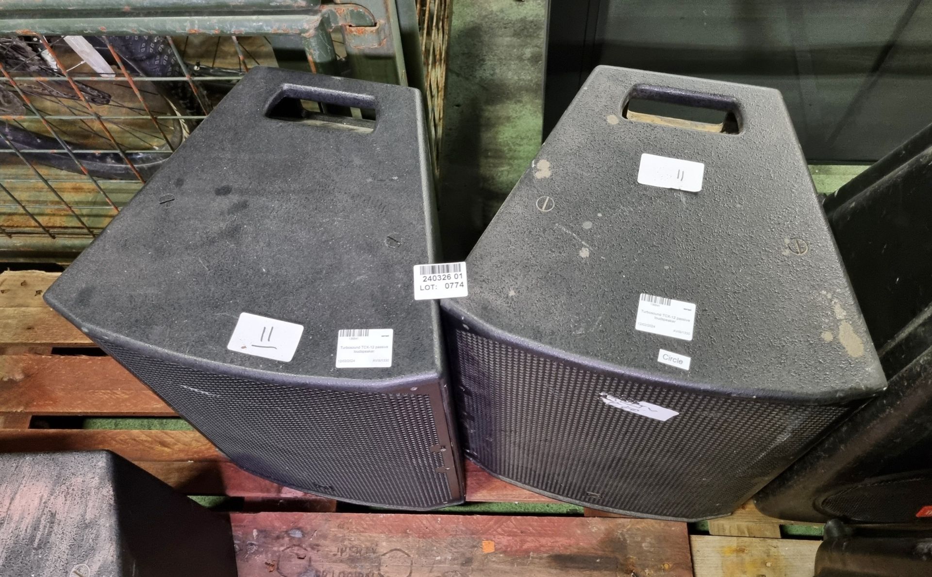 2x Turbosound TCX-12 passive loudspeakers - Image 2 of 3