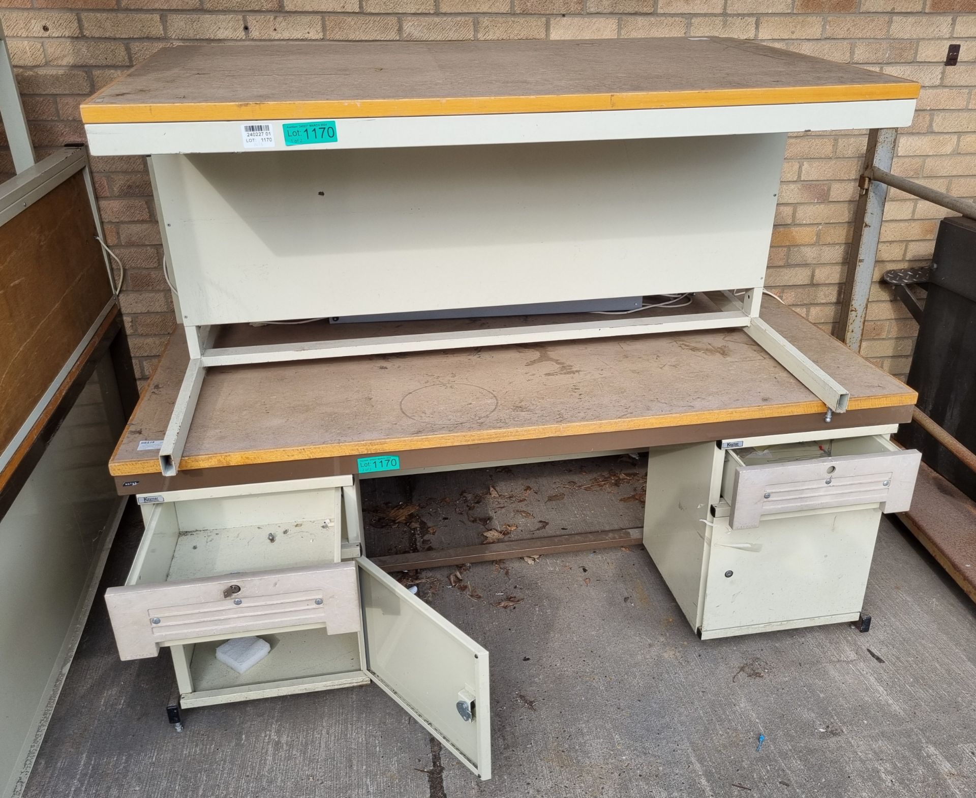 Assorted work benches - full details in the description - Image 2 of 6