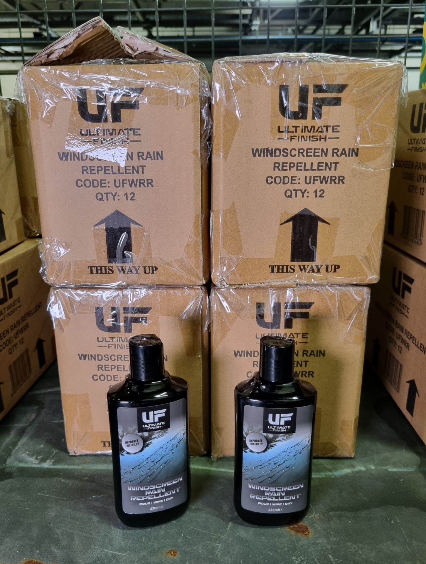 96x bottles of Ultimate Finish windscreen rain repellent - 236ml - Image 2 of 6