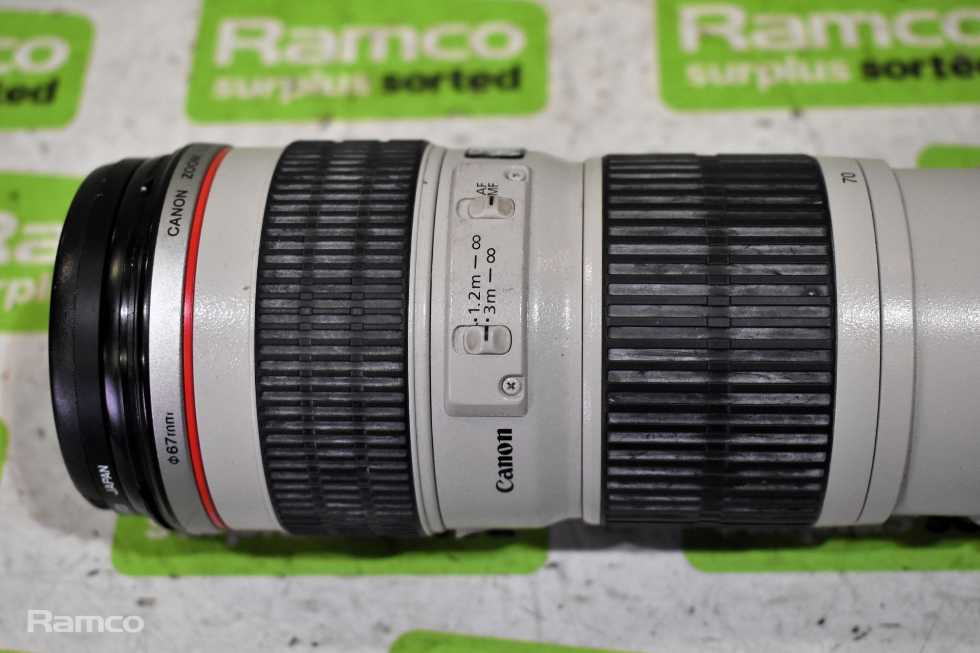 Canon Extender EF 2x III lens with Canon zoom lens EF 70-200mm 1:4 - Image 4 of 8