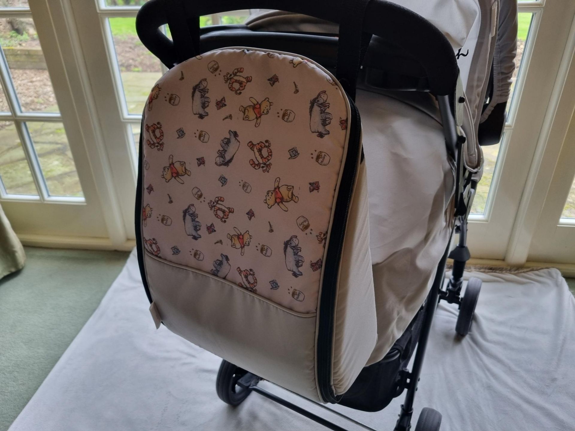 Hauck Disney Pushchair Travel System, Highchair, Tommee Tippee bottle warmer and case, playmat, toys - Image 5 of 24