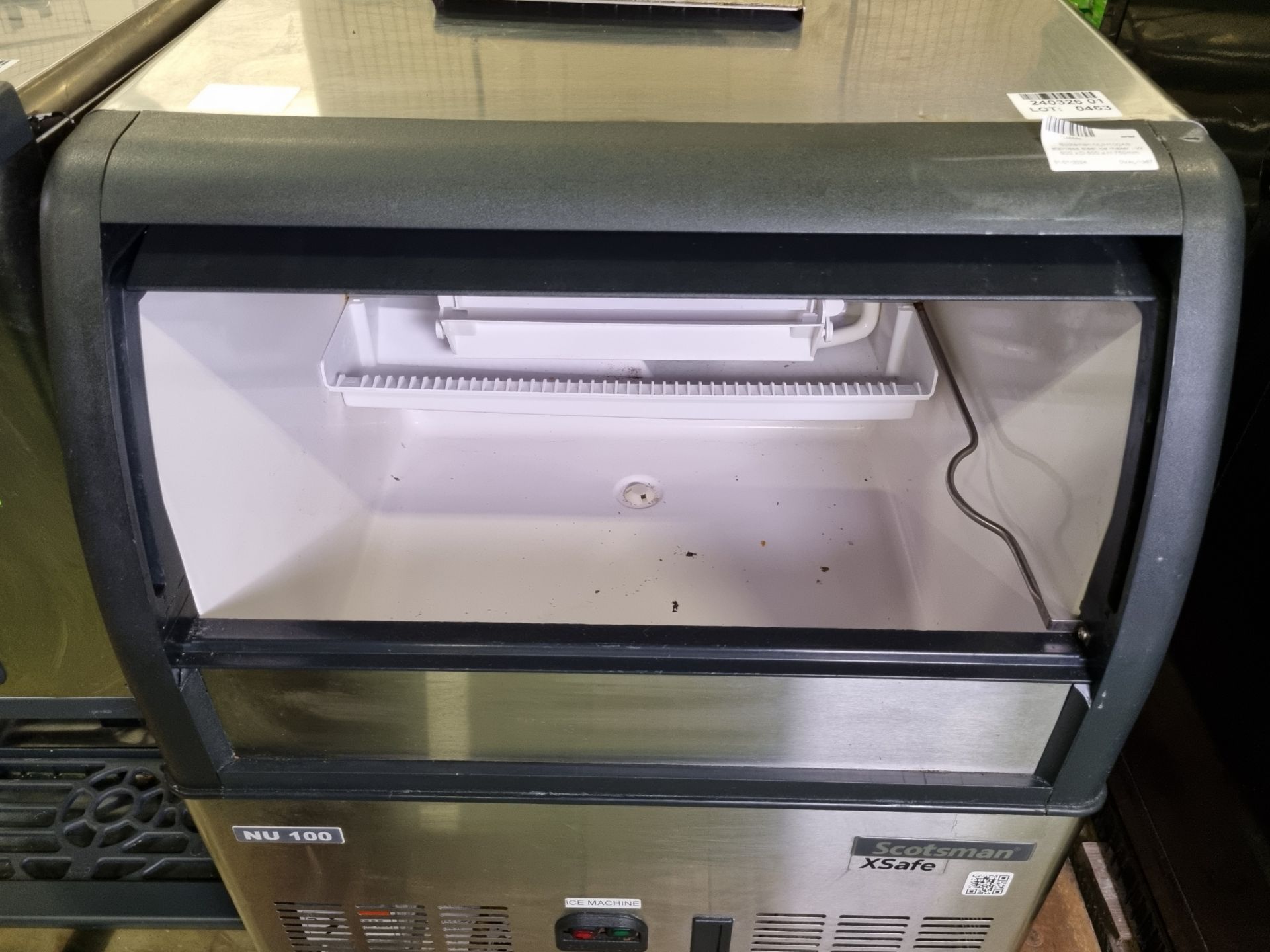 Scotsman NUH100AS stainless steel ice maker - W 600 x D 600 x H 750mm - Image 4 of 5