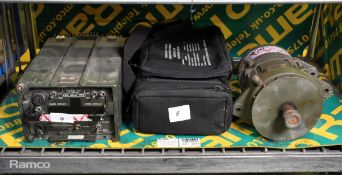 Metrix 50 MHz pulse generator, Clansman IBMU battery charger & Land Rover FFR 24V/90A alternator