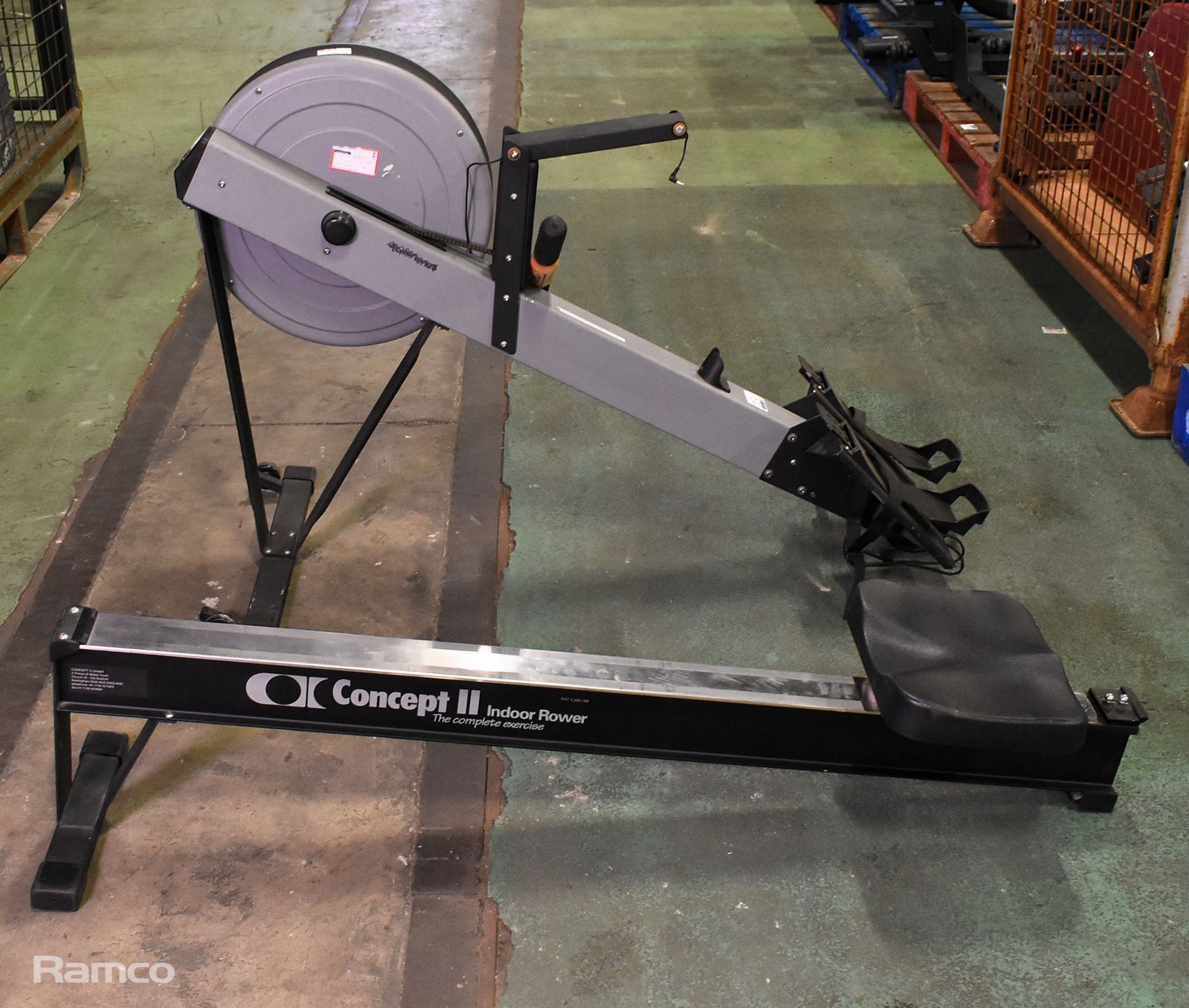 Concept 2 Rowing machine - No Console - L 2440 x W 610 x H 360mm