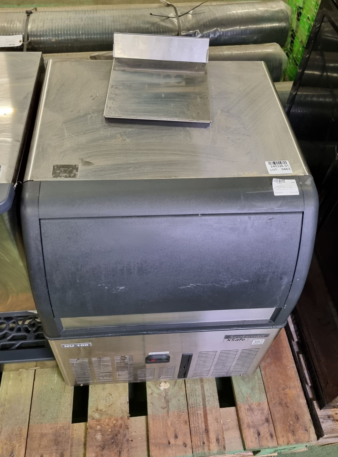 Scotsman NUH100AS stainless steel ice maker - W 600 x D 600 x H 750mm - Image 2 of 5
