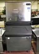 Foster F302 ice machine and SB205 ice machine bin - W 780 x D 1060 x H 1620mm