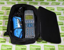 Aurora Sonata hand held network ISDN tester with carry case