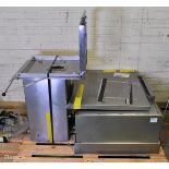 G40-E Stainless steel Bratt pan - W 810 x D 830 x H 1020mm