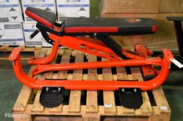 Exigo-UK - heavy duty bench press rack - W 1250 x D 860 x H 1820mm