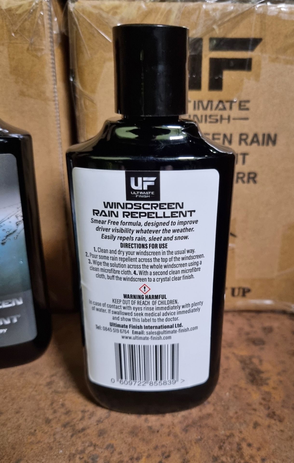 84x bottles of Ultimate Finish windscreen rain repellent - 236ml - Image 4 of 4