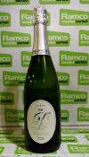 54x bottles of Tuffers Tipple The D Blanquette de Limoux sparkling wine - 75cl