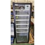 Norcool S-75 single door upright bottle fridge - W 600 x D 620 x H 1740mm