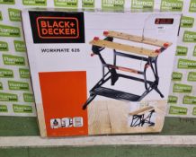 Black & Decker Workmate 626 adjustable table - folding size 742 x 740 x 200mm - SPARES OR REPAIRS