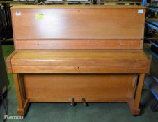 Danemann upright piano - Serial No: 89911 - W 1430 x D 700 x H 1230mm