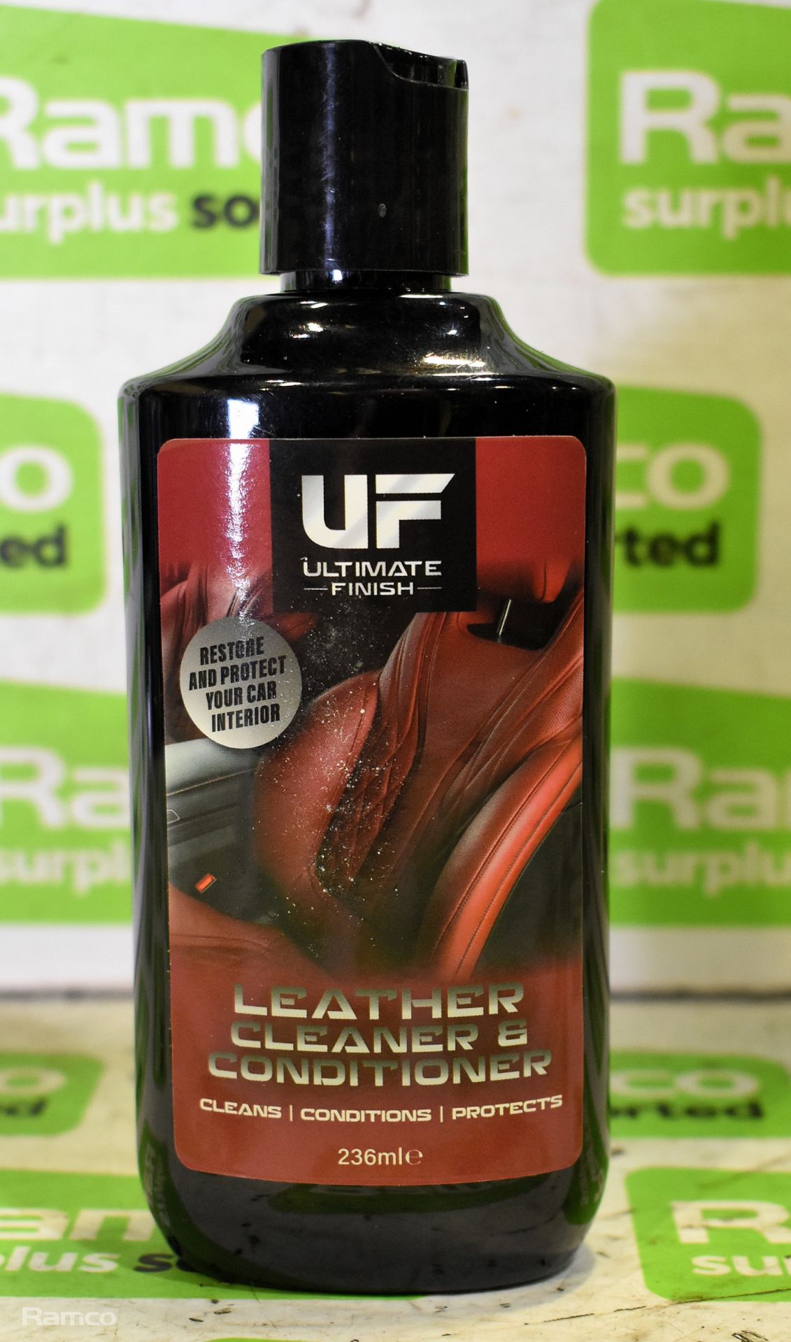 48x bottles of Ultimate Finish leather cleaner and conditioner - 236ml - Image 2 of 4