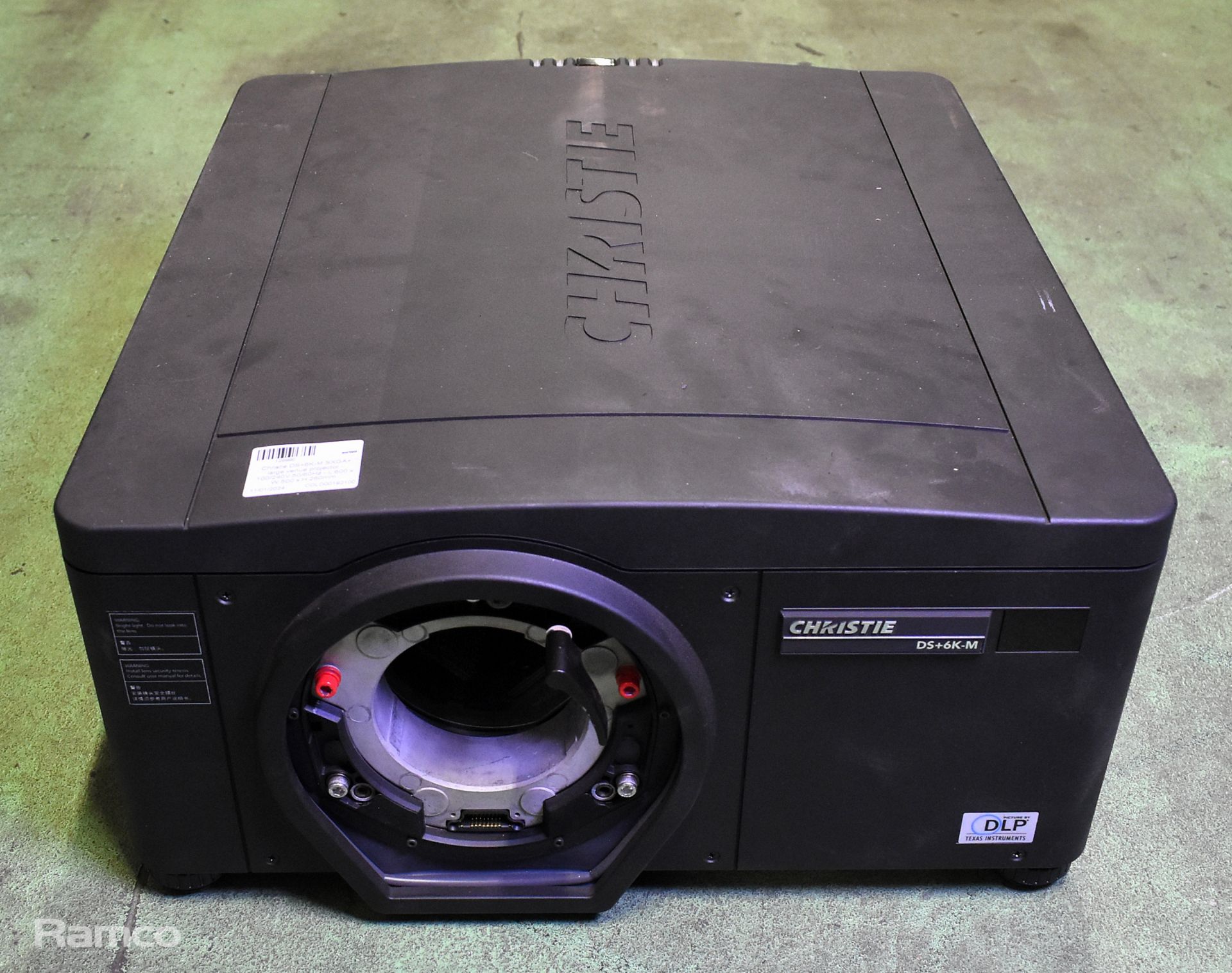 Christie DS+6K-M SXGA+ large venue projector - 100 / 240V - 50 / 60Hz - L 600 x W 500 x H 260mm - Image 2 of 13