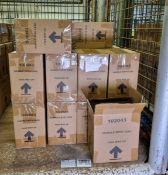 50x Ultimate Finish concentrate tyre & trim - double packs - 2x 500ml spray bottles & 2x applicators