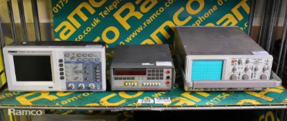 Hameg Instruments HM404-2 40MHz analog oscilloscope, Racal-Dana 4009 digital multimeter & more