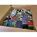 2x pallet sized boxes of books - fictional, non-fictional, military and mixed genre