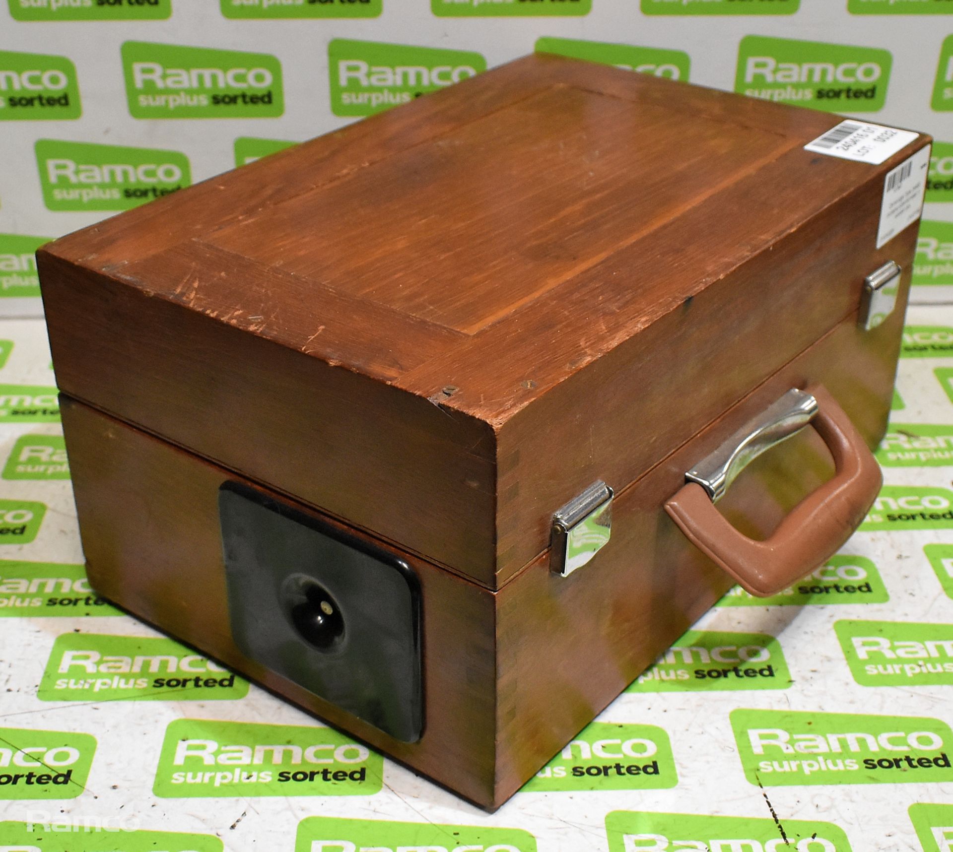 Cambridge Type 24488 portable potentiometer in wooden box - Image 4 of 11