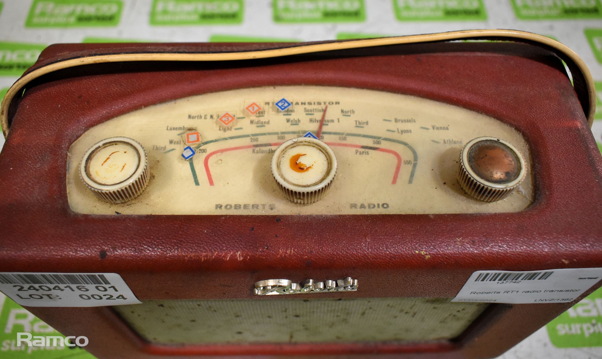 Roberts RT1 radio transistor - Image 2 of 7
